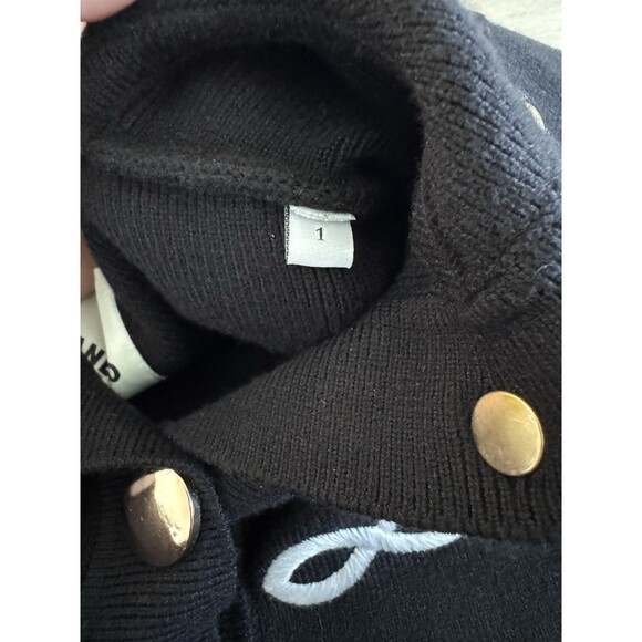 Sandro Paris Breton Chain Sweater Old Money Cozy Preppy Coastal Top Size 1 (S) - Picture 7 of 11